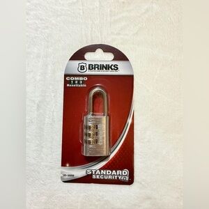 Brinks 3-dial resettable combination padlock